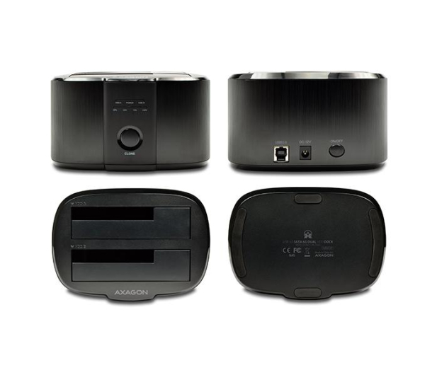 Axagon ADSA-ST Stacja dokująca, USB 3.2 Gen 1 (HDD/SSD clone) - 1185548 - zdjęcie 16